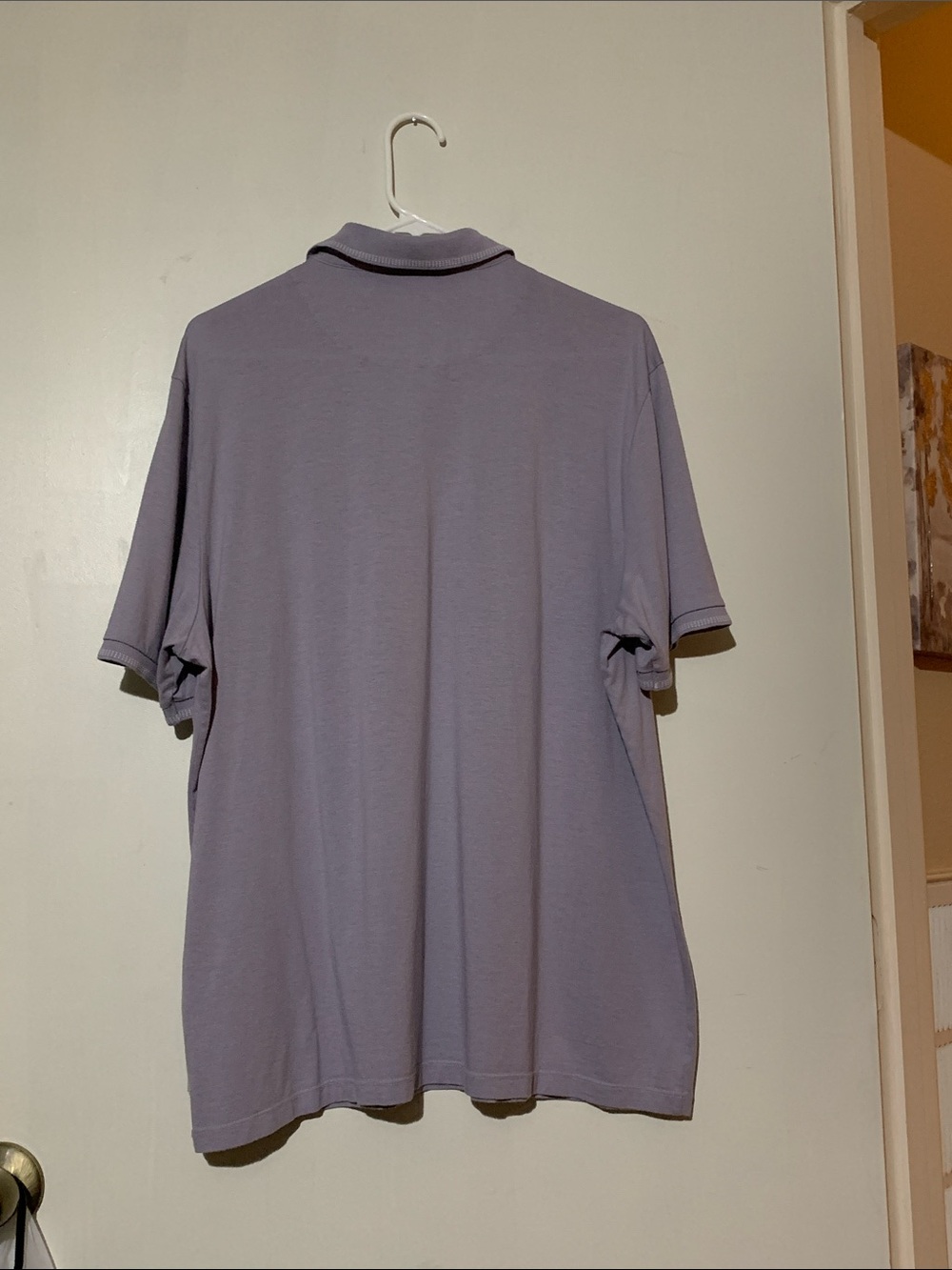 Ted Baker Men's Lavender Polo with Chest Pocket - Picture 5 of 8